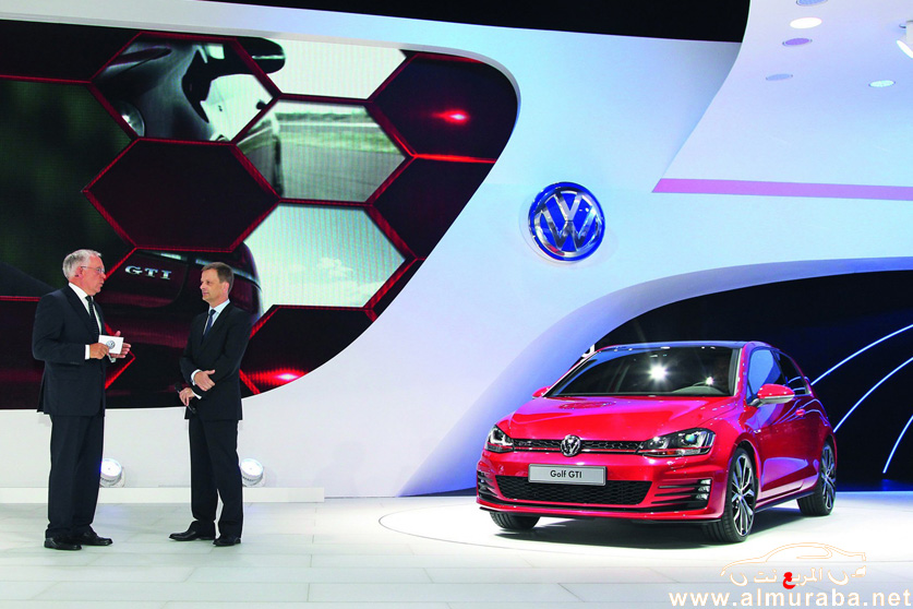 فولكس فاجن جي تي اي 2013 تنطلق في معرض باريس للسيارات Volkswagen Golf GTI 2013 9